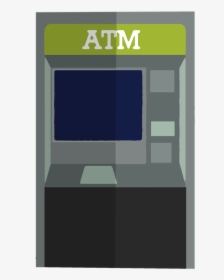 Atm, Vector, Banking, Bank, Cartoon - Cash App Card Atm, HD Png Download, Transparent PNG