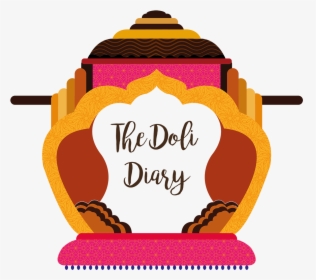 Clip Art The Diary Initial Branding - Indian Wedding Doli Png, Transparent Png, Transparent PNG