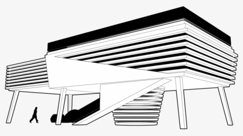 Zweifluchtpunktperspektive Gebäude, HD Png Download, Transparent PNG