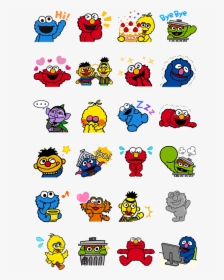 Cute Sesame Street Stickers, HD Png Download, Transparent PNG