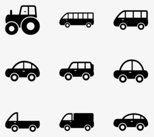 Car Icon Vector Png - Bus Graphic, Transparent Png, Transparent PNG