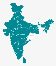 Transparent Destroyed City Png - Telangana In India Map, Png Download, Transparent PNG