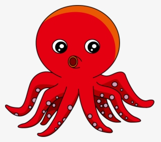 Squid Clipart Octopus Clipart - 2d Adventures Of Rotating Octopus Character 2011 Psp, HD Png Download, Transparent PNG