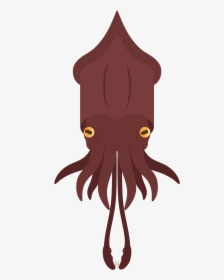 Animal[animal] Colossal Squid - Cartoon, HD Png Download, Transparent PNG