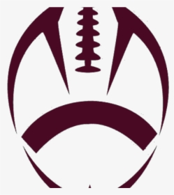 Png Football Laces - Football Outline Clipart, Transparent Png, Transparent PNG