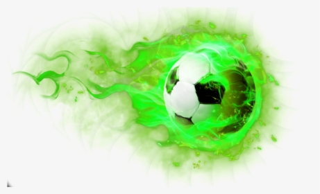 Flame Fire Icon - Transparent Flaming Soccer Ball, HD Png Download, Transparent PNG