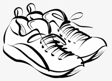 Sports Shoes Clip Art Cross Country Running Shoe Track - 4th Of July Running, HD Png Download, Transparent PNG
