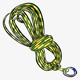 Mountain Climbing Rope - Rock Climbing Rope Clipart, HD Png Download, Transparent PNG