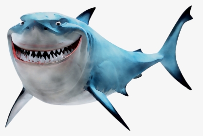 Bruce Great White Shark Portable Network Graphics Finding - Bruce Finding Nemo Transparent, HD Png Download, Transparent PNG