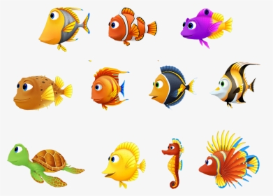 Turtle Fish Finding Nemo Seahorse - Finding Nemo Sea Horse, HD Png Download, Transparent PNG
