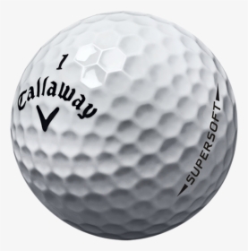 Golf Ball Png Transparent - Callaway Supersoft Ball, Png Download, Transparent PNG