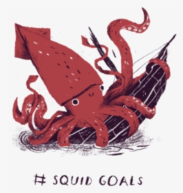 Squid Goals, HD Png Download, Transparent PNG