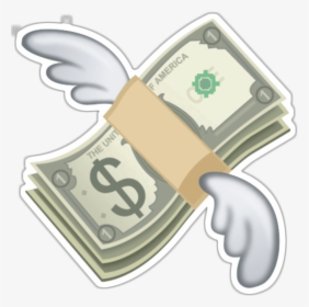 Money Doesn T Fall From The Sky- A Guide To Saving - Money Emoji Png, Transparent Png, Transparent PNG