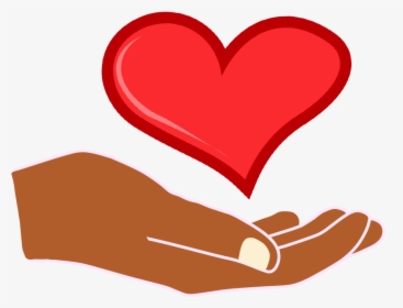 Heart On Hand Png Transparent, Png Download, Transparent PNG