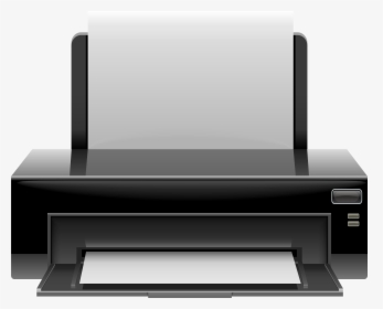 Black Printer Png Clip Art, Transparent Png, Transparent PNG