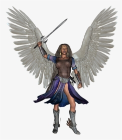 Angel, Fantasy, Warrior, Wings, Model, Fashion, Wing, HD Png Download, Transparent PNG