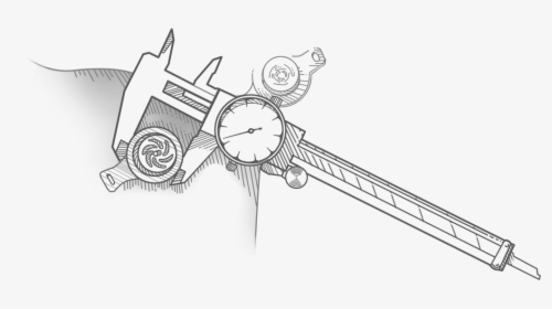 Calipers On A Pad Valve, HD Png Download, Transparent PNG