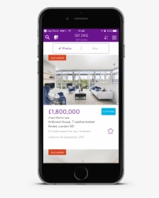Zoopla Iphone App, HD Png Download, Transparent PNG