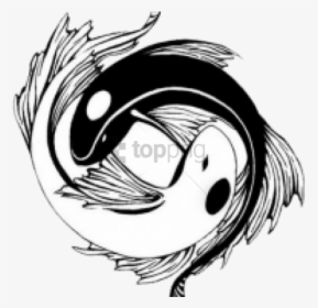 Yin-yang Tattoos Png Transparent Images, Png Download, Transparent PNG