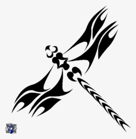 Tattoo Dragonfly Tribe Drawing, HD Png Download, Transparent PNG