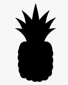 Free Download Transparent Black Pineapple Clipart Pineapple, HD Png Download, Transparent PNG