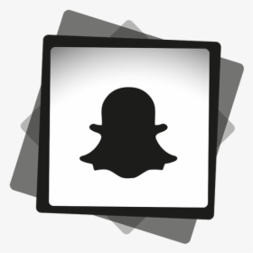 White Snapchat Png, Transparent Png, Transparent PNG