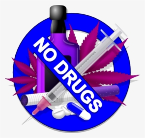 No Drugs Png, Transparent Png, Transparent PNG