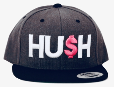 Grey/pink/black Hu$h Snapback Hat, HD Png Download, Transparent PNG
