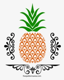 Pineapple Clipart Silhouette Cameo, HD Png Download, Transparent PNG