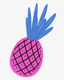 Free Colorful Pineapple Clipart Png Transparent Png, Png Download, Transparent PNG