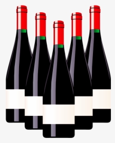 Wine Bottles Clipart, HD Png Download, Transparent PNG