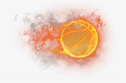 Fire Basketball Image, HD Png Download, Transparent PNG