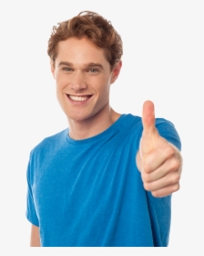 Men Pointing Thumbs Up Royalty-free Png Image, Transparent Png, Transparent PNG