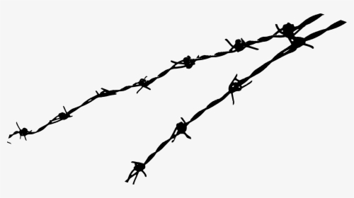 Barbed, Wire, Rotated, Keep Out, Danger, Safe, HD Png Download, Transparent PNG