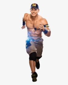 John Cena Running Fast, HD Png Download, Transparent PNG
