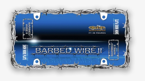 Barb Wire License Plate, HD Png Download, Transparent PNG