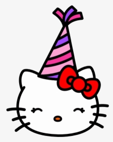 Hello Kitty Birthday Clip Art Free Transparent Png, Png Download, Transparent PNG