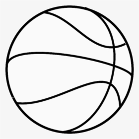 Basketball Clipart Court Black And White Transparent, HD Png Download, Transparent PNG
