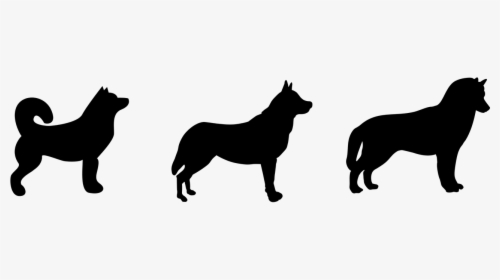 Husky Dog Silhouette Free Picture, HD Png Download, Transparent PNG