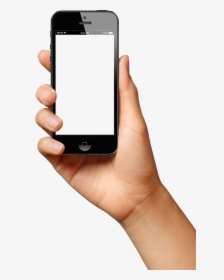 Smartphone In Hand Png Image, Transparent Png, Transparent PNG