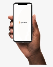 A Hand Holding The Eyowo App, HD Png Download, Transparent PNG