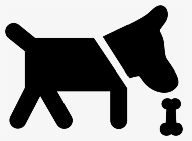 Dog Smelling A Bone, HD Png Download, Transparent PNG
