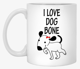 I Love Dog Bone Couple Mug   Class, HD Png Download, Transparent PNG