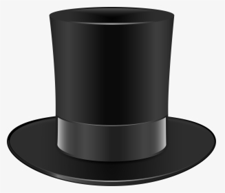 Black Top Hat Png Clip Art, Transparent Png, Transparent PNG
