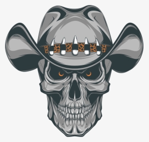 Clip Art Skull Tattoos With Hats, HD Png Download, Transparent PNG