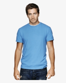 Jake Gyllenhaal Blue Tshirt, HD Png Download, Transparent PNG