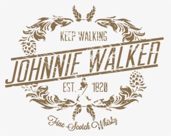 Johnny Walker Logo Png, Transparent Png, Transparent PNG