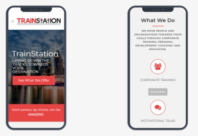 Trainstation Mobile, HD Png Download, Transparent PNG