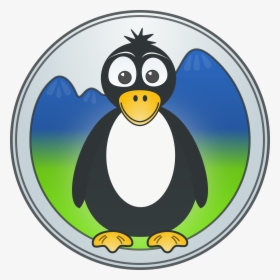 Penguin In The Mountains Svg Clip Arts, HD Png Download, Transparent PNG