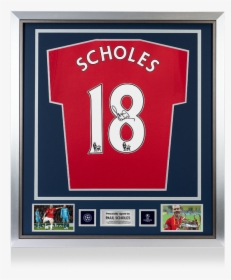 Scholes And Giggs Signed Shirts, HD Png Download, Transparent PNG